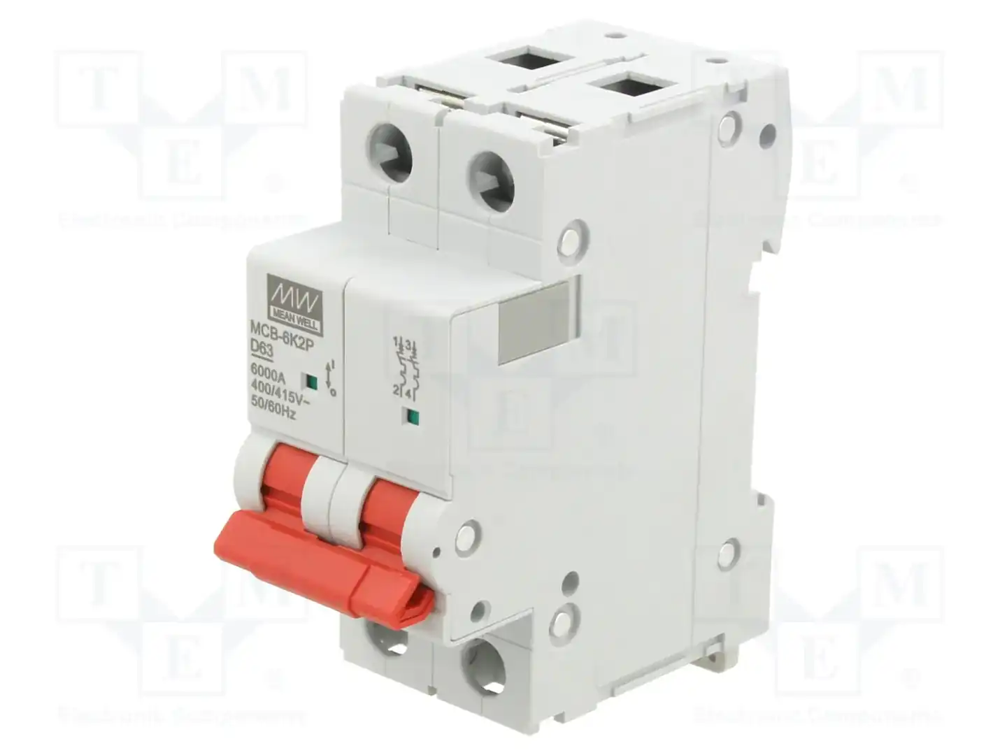MEAN WELL MCB-6K2P-D63 — Выключатели максимального тока