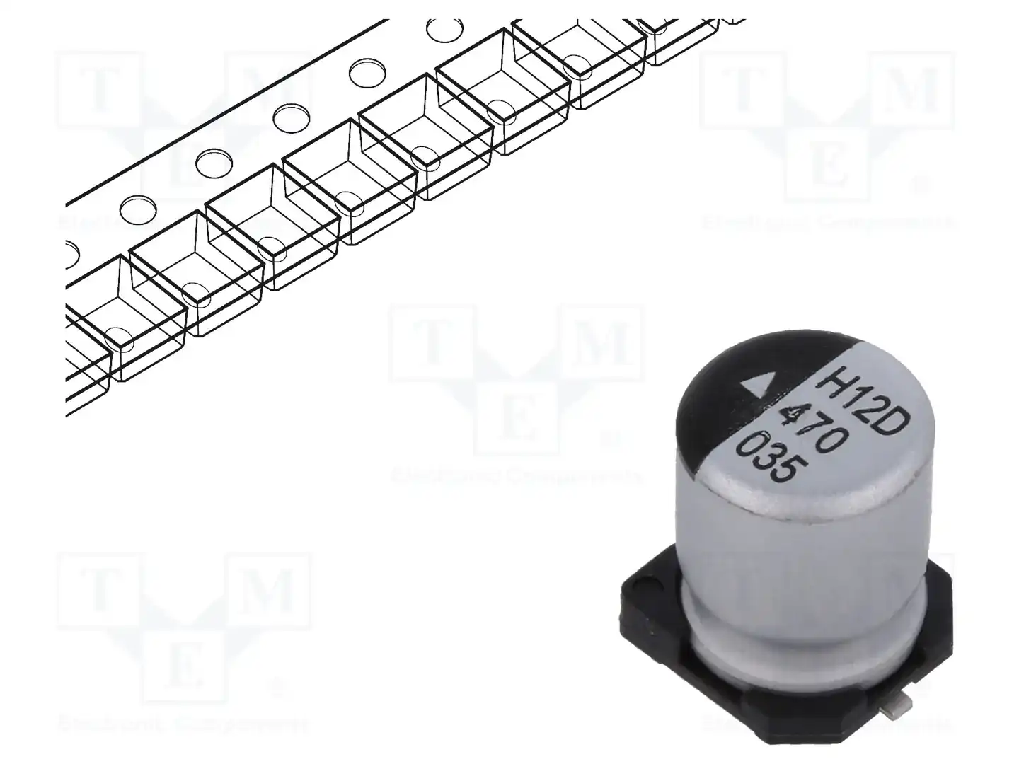 KYOCERA AVX AEH0608470M035R — Конденсаторы электролитические SMD