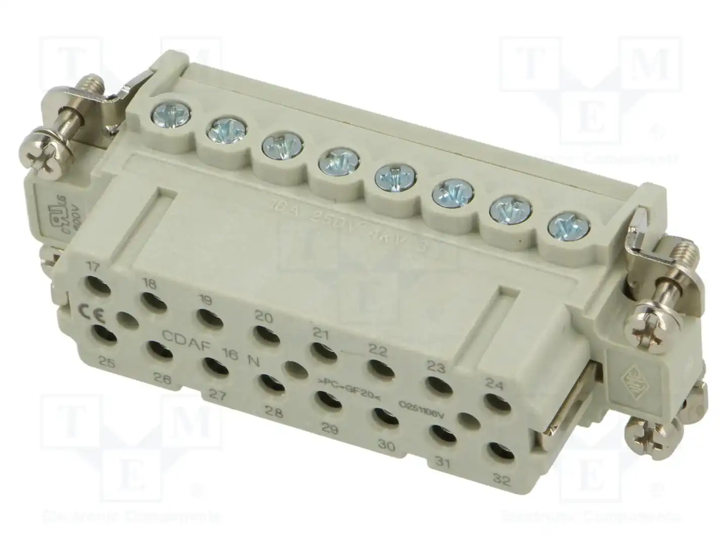 ILME CDAF 16 N — Разъeмы