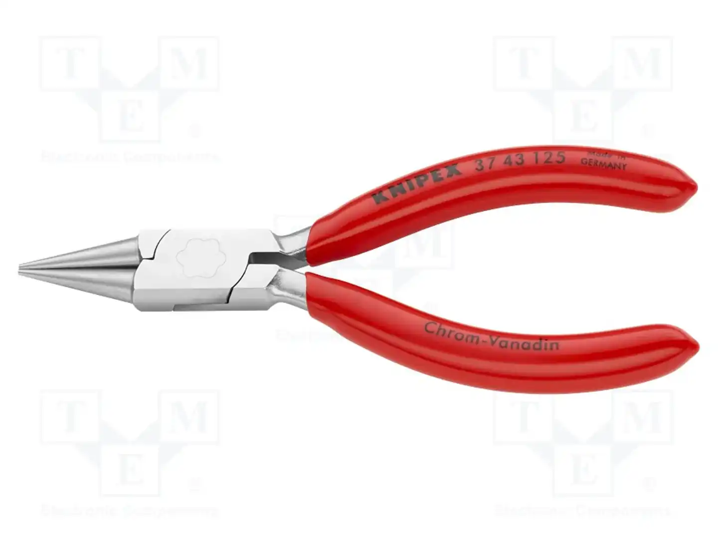 KNIPEX 37 43 125 — Клещи-кусачки плоские и полукруглые