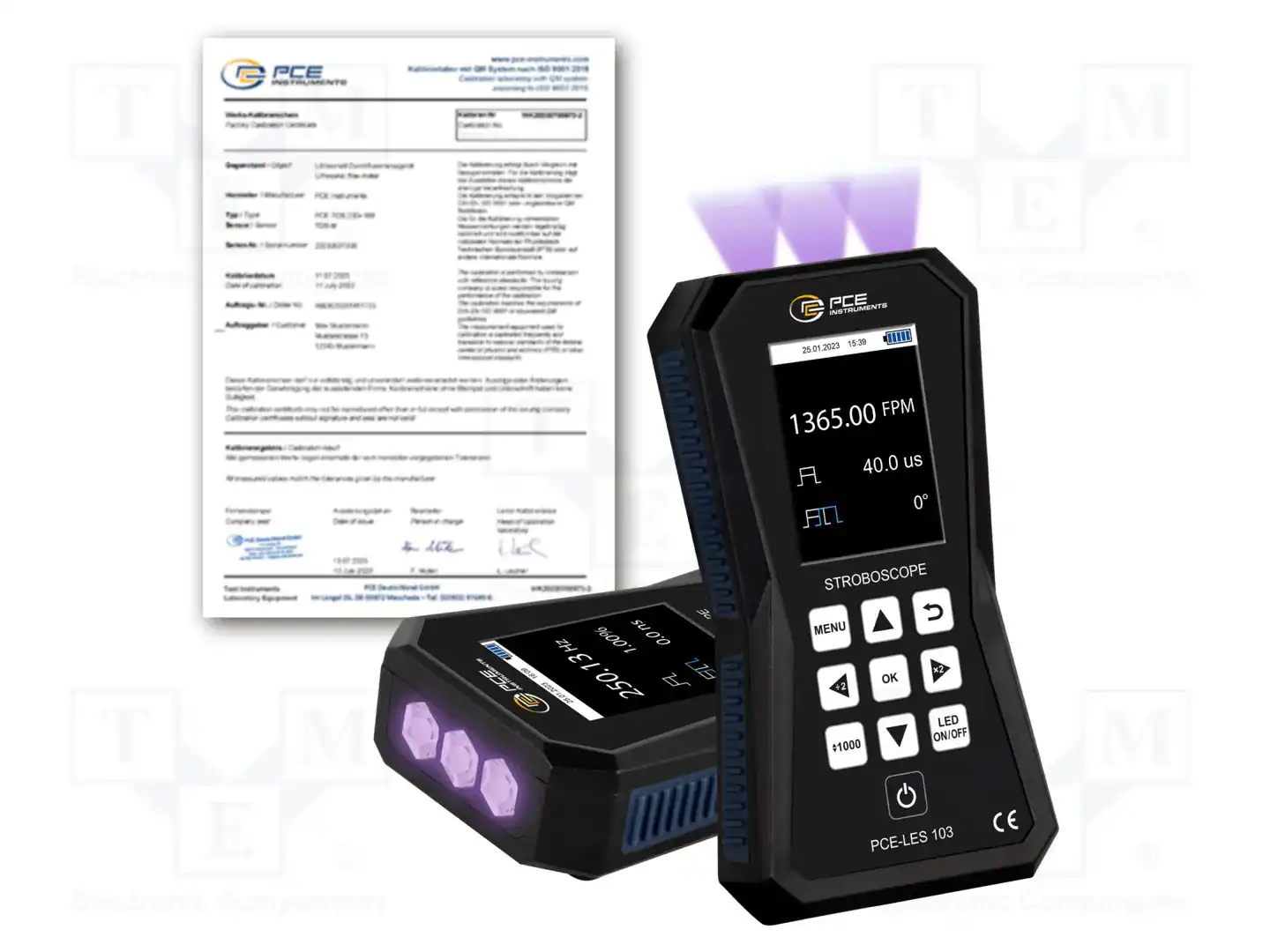 PCE INSTRUMENTS PCE-LES 103UV-365-ICA — Измерители автомобильные - остальные
