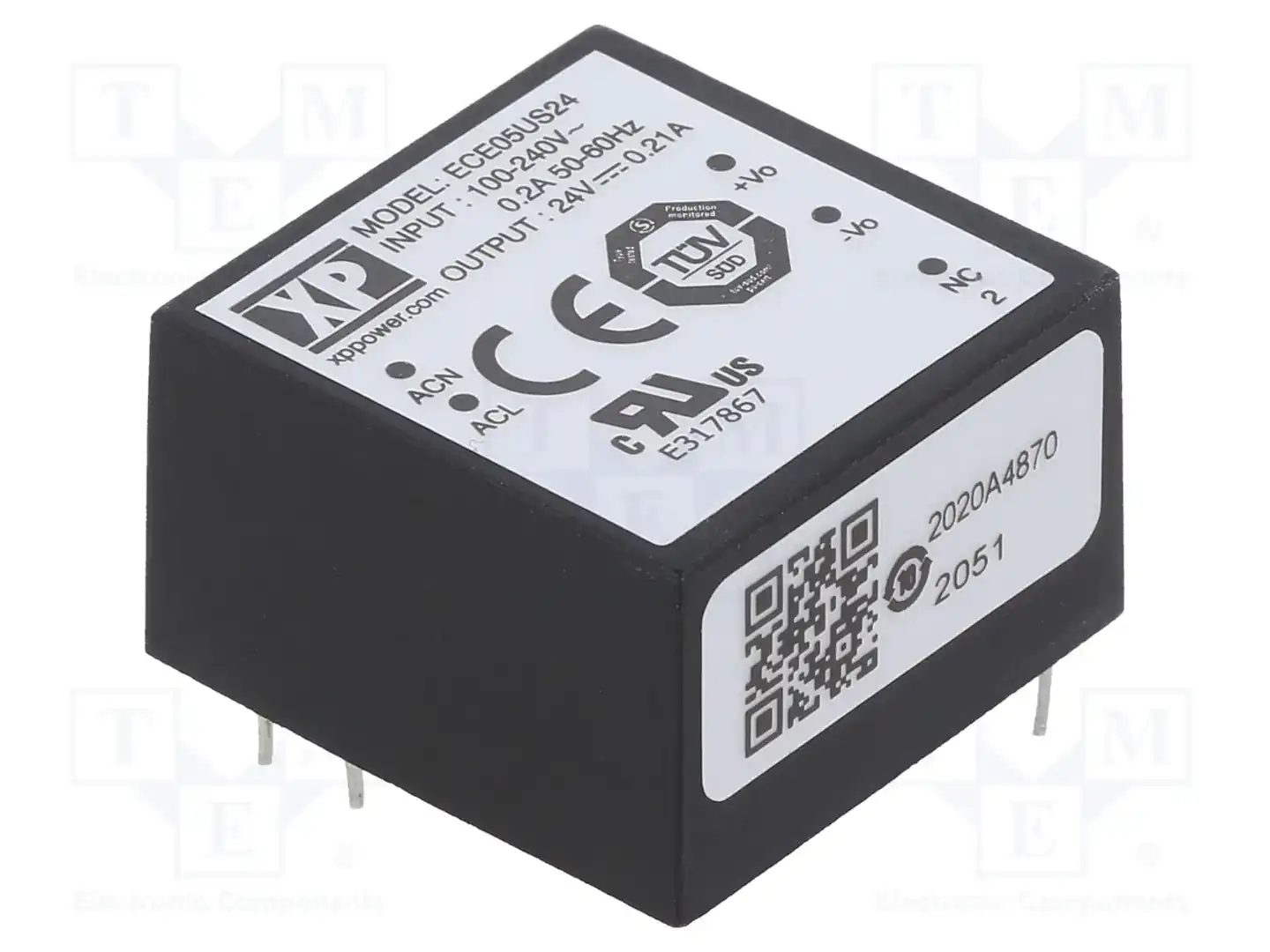 XP POWER ECE05US24 — Преобразователи AC/DC для PCB