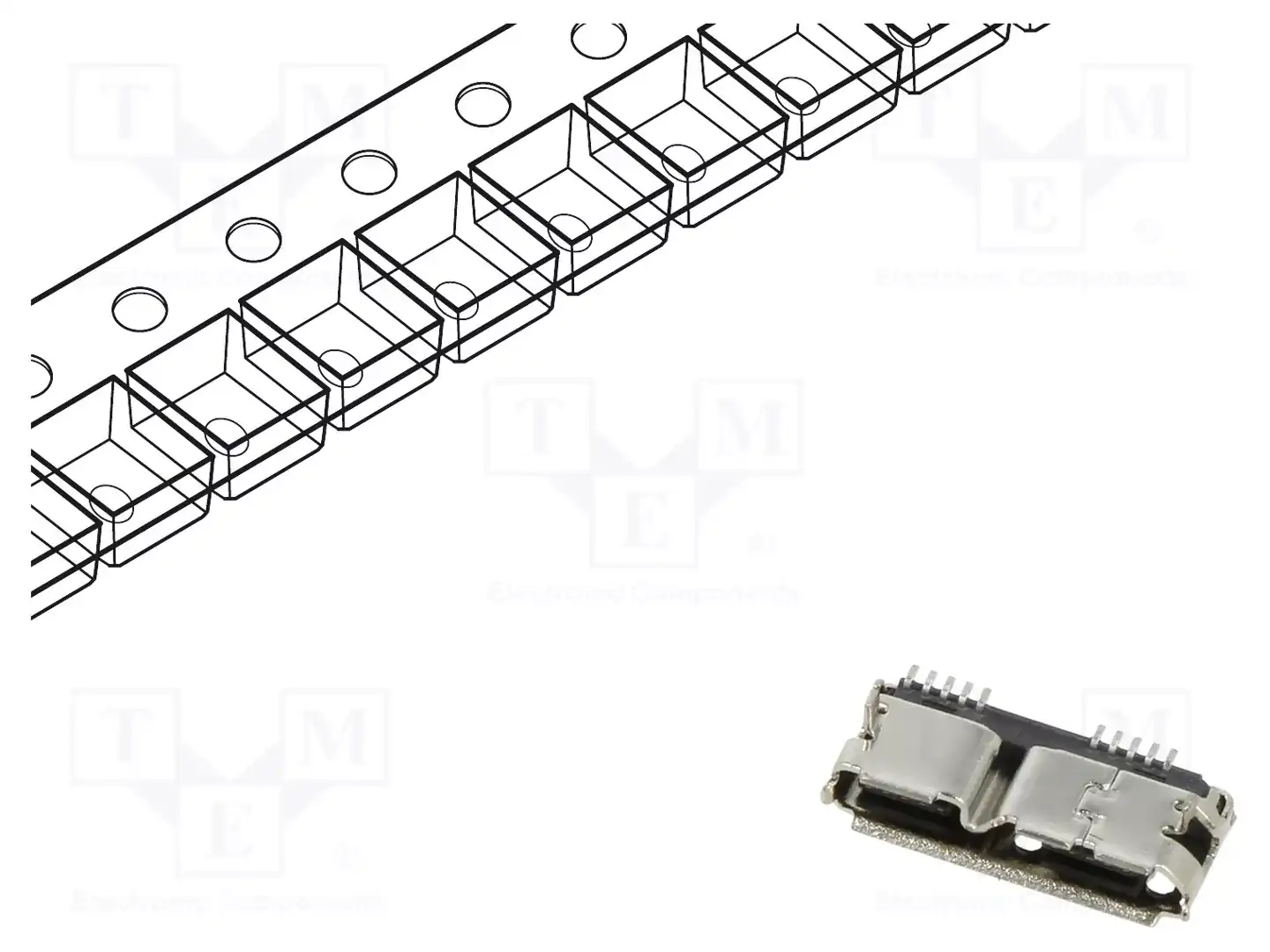 NINIGI MUSBB-G3.0/SMD — Разъeмы USB и IEEE1394