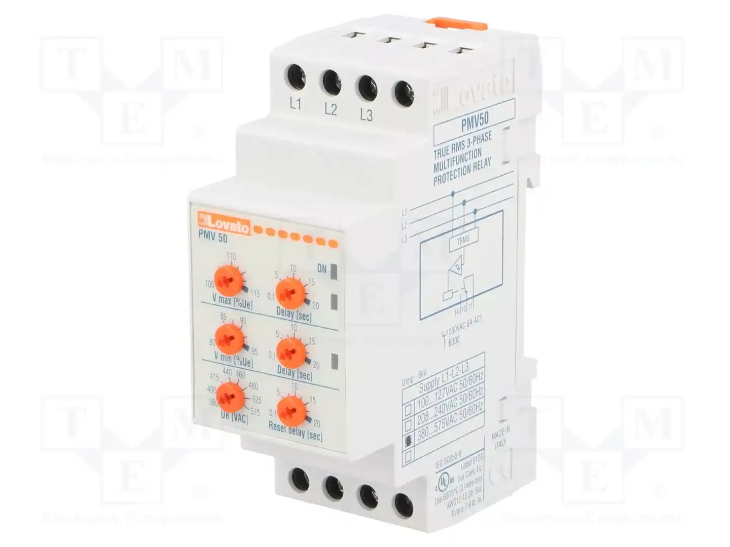 LOVATO ELECTRIC PMV50A575 — Контрольные реле