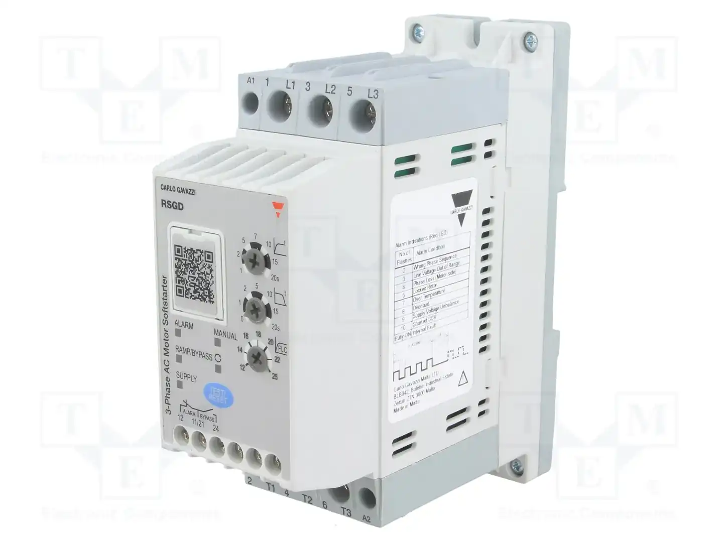 CARLO GAVAZZI RSGD4025E0VD200 — Устройства плавного пуска