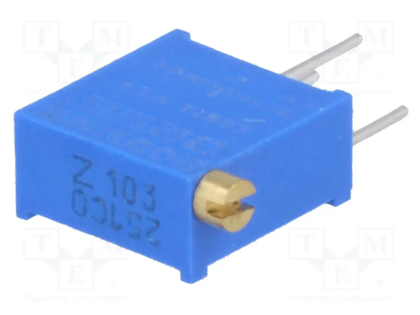 BOURNS 3296Z-1-103LF — Потенциометры THT многооборотные 3/8 дм