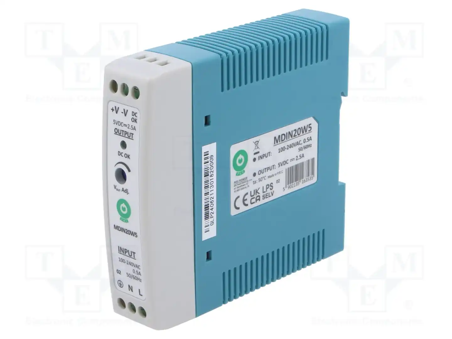 POS POS-MDIN20W5 — Блоки питания на DIN-рейку -MDIN20W5