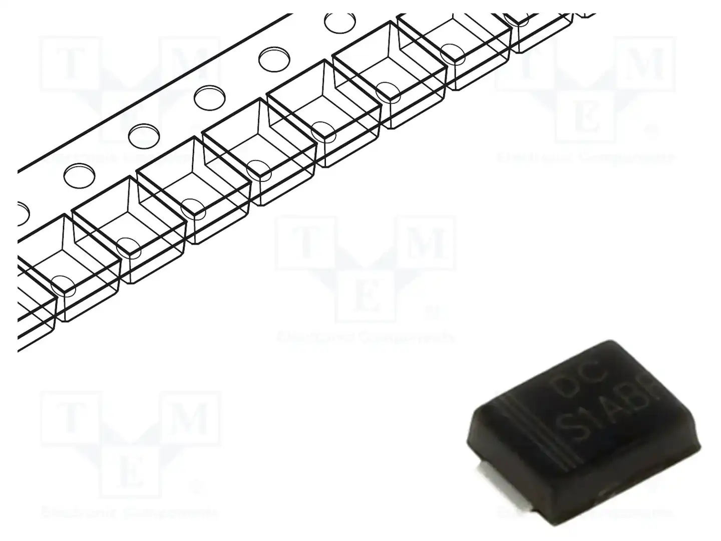 DC COMPONENTS S1ABF — Универсальные диоды SMD