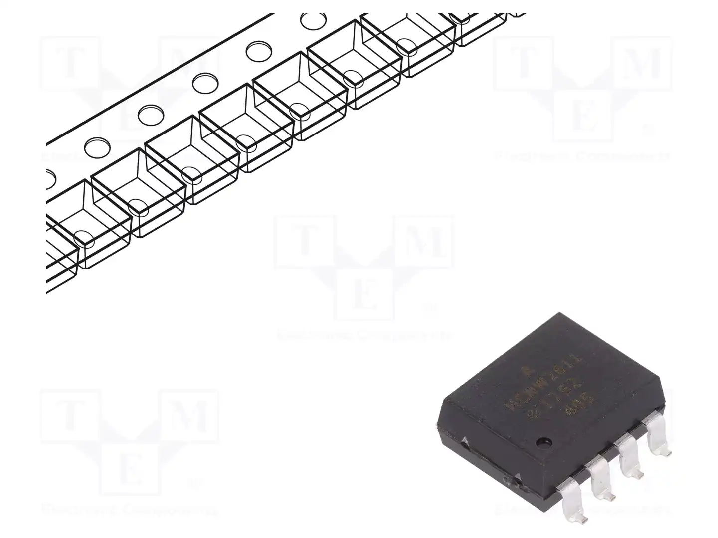 BROADCOM (AVAGO) HCNW2611-500E — Оптроны – цифровой выход