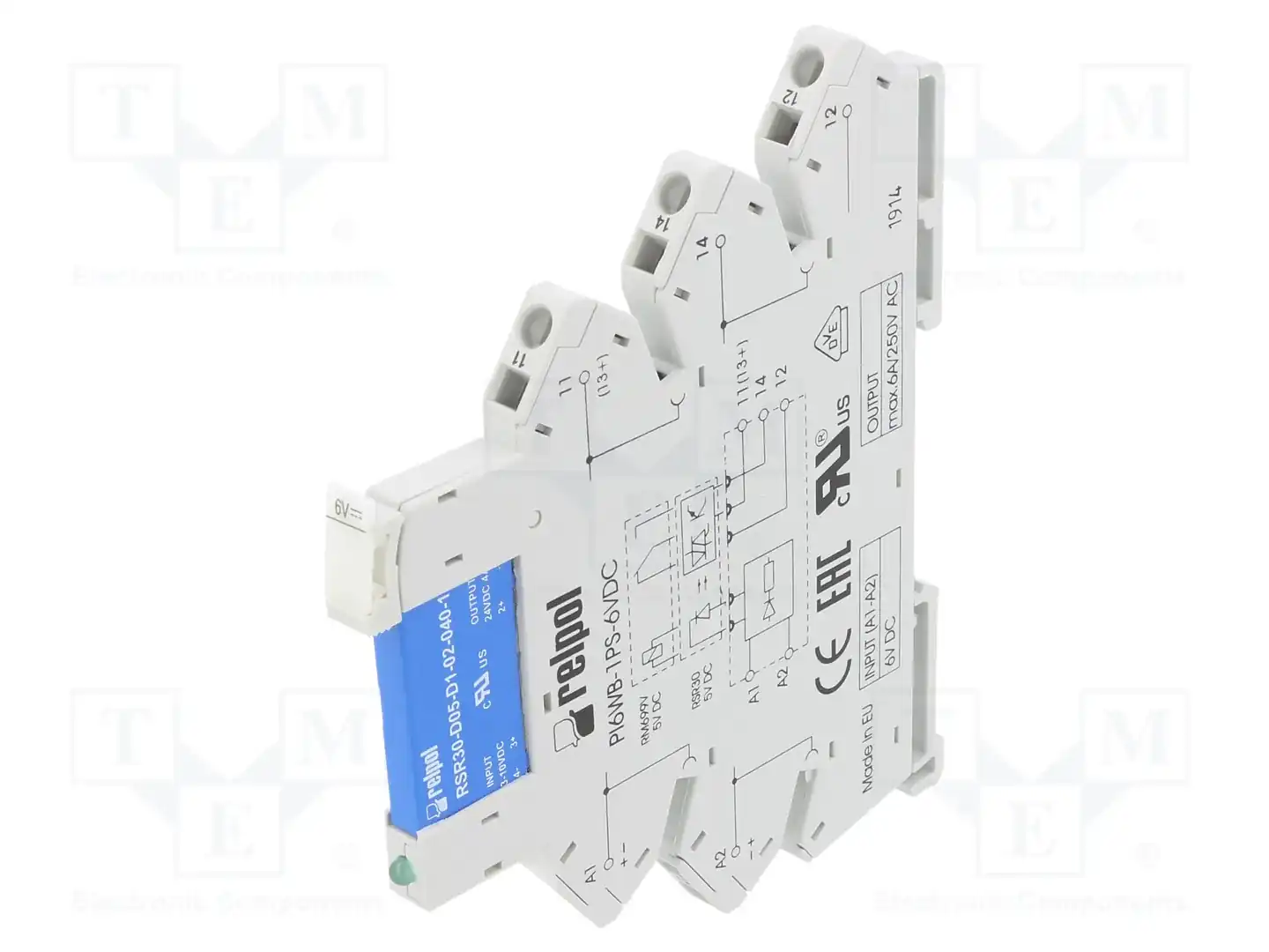 RELPOL PIR6WB-1PS-6VDC-O — Реле электромагн. - наборы