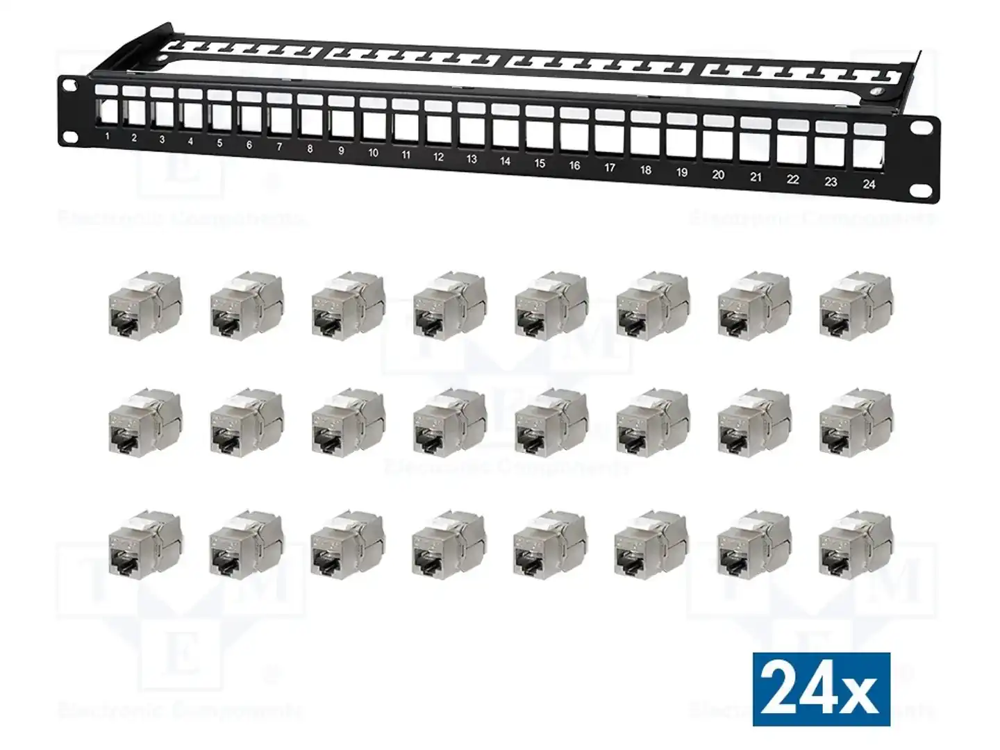 LOGILINK NK5001 — Разъeмы RJ