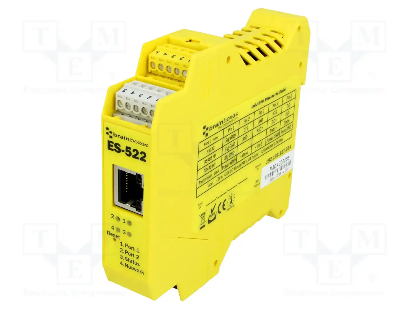 BRAINBOXES ES-522 — Промышленные сети
