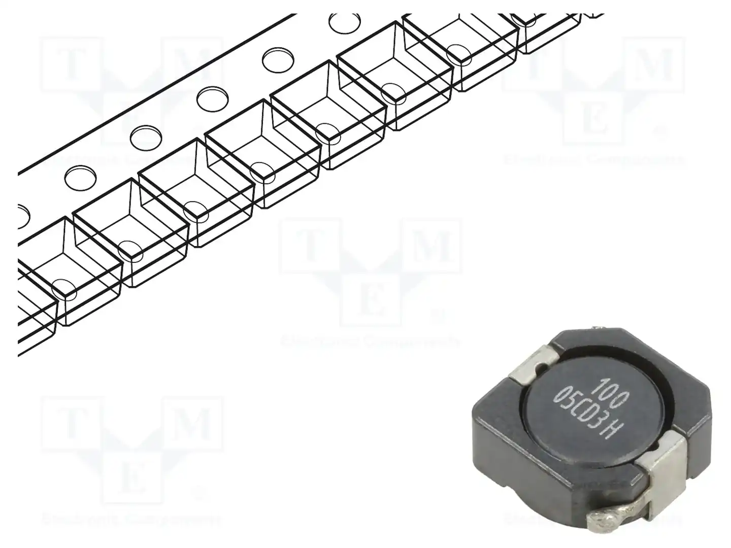 EATON ELECTRONICS DR1050-100-R — Дроссели