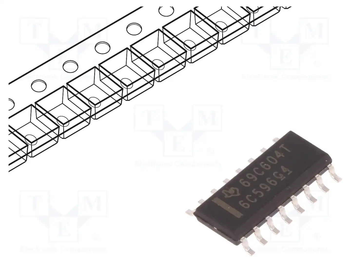 Texas Instruments TPIC6C596DRG4 — Сдвигающие регистры