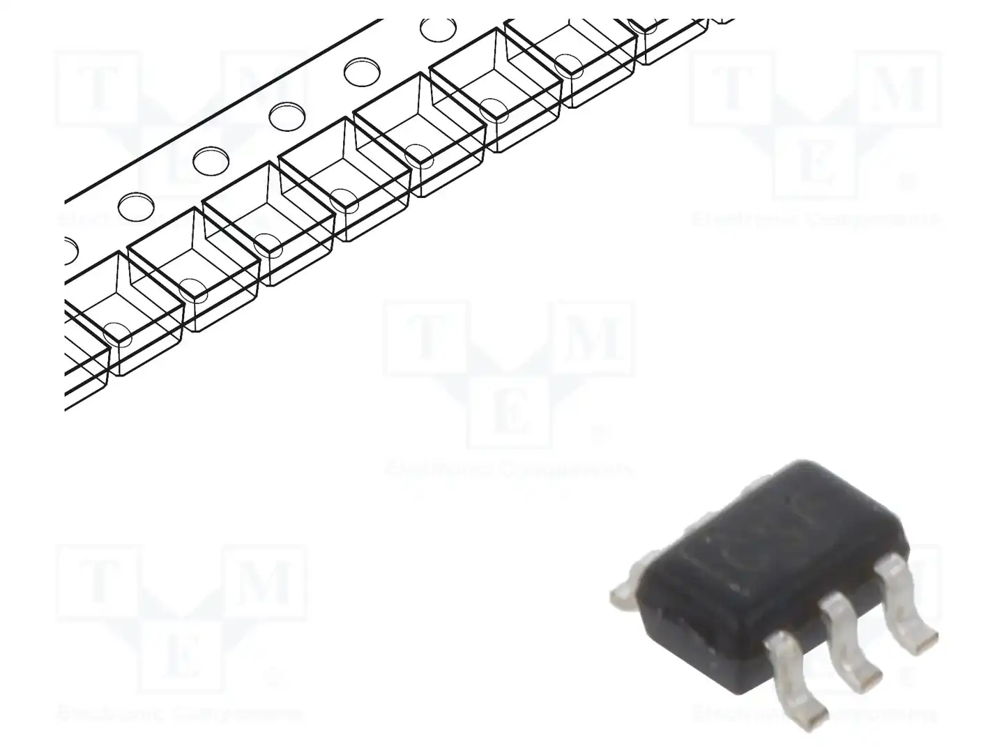 Texas Instruments SN74LVC1G97DCKR — Ворота, инверторы