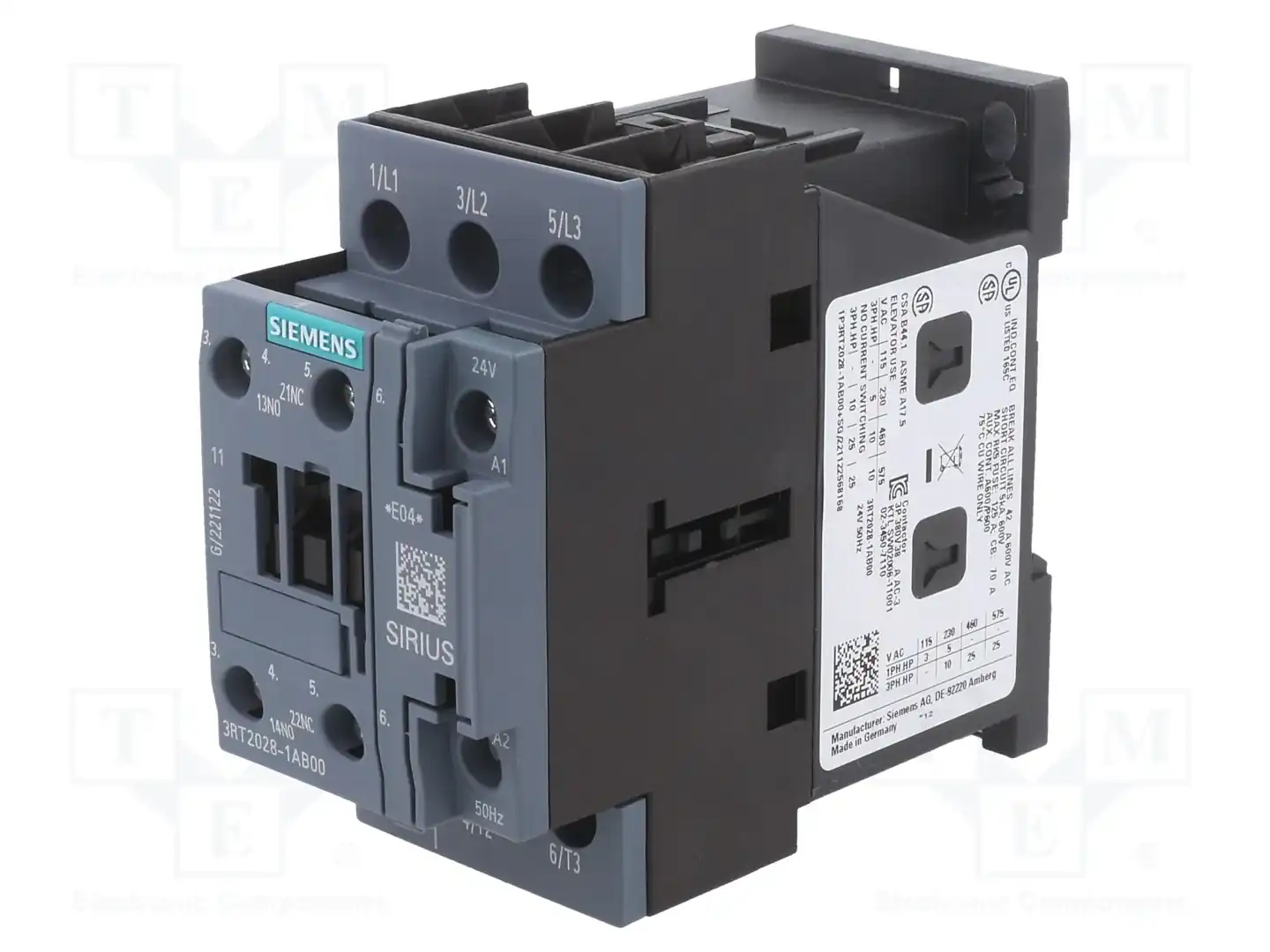 SIEMENS 3RT2028-1AB00 — Контакторы - главные модули