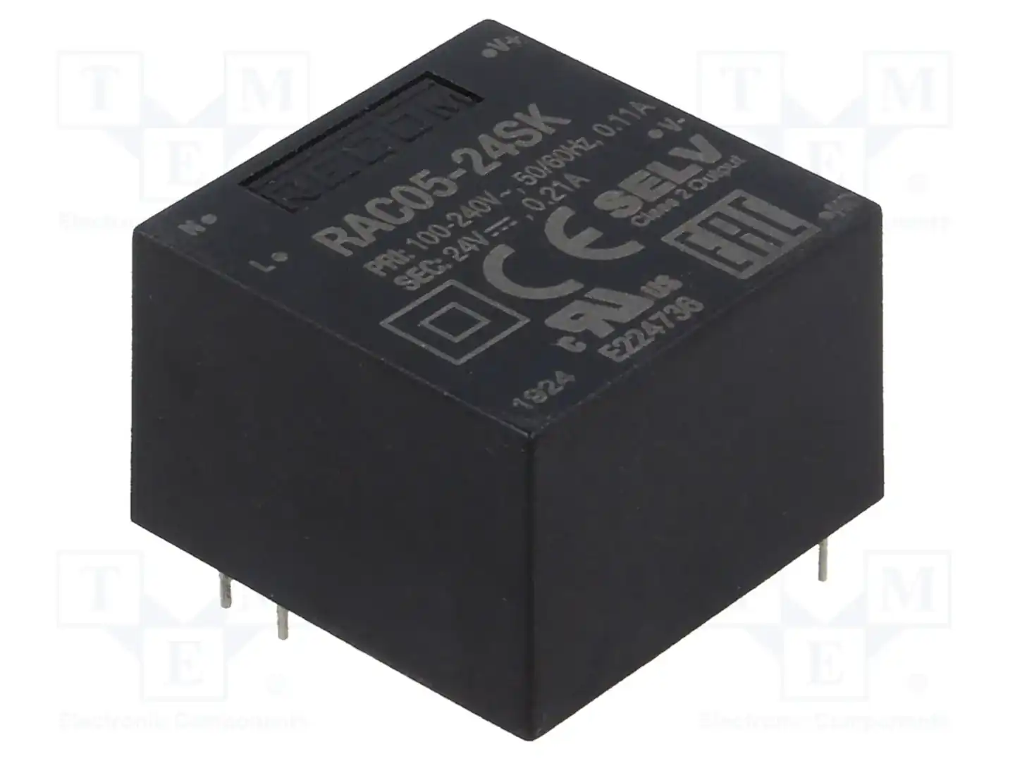 RECOM RAC05-24SK — Преобразователи AC/DC для PCB