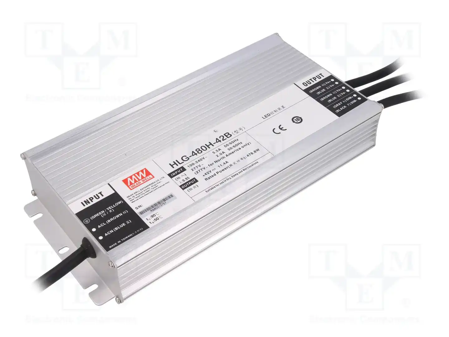 MEAN WELL HLG-480H-42B — Блоки питания для LED