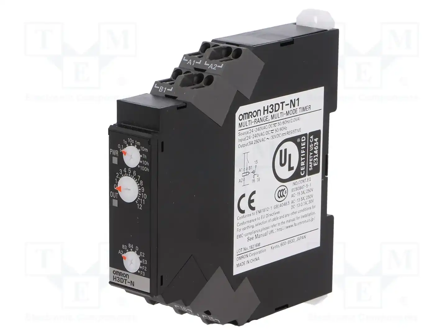 OMRON H3DT-N1 24-240AC/DC — Временные аналоговые реле