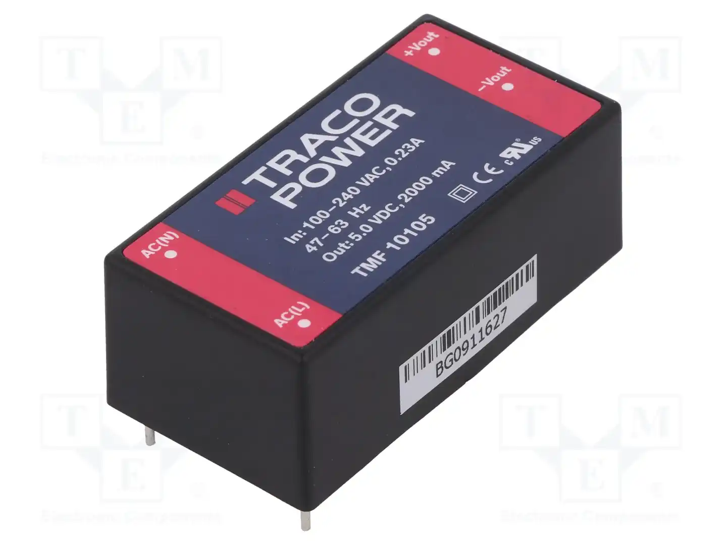 TRACO POWER TMF 10105 — Преобразователи AC/DC для PCB
