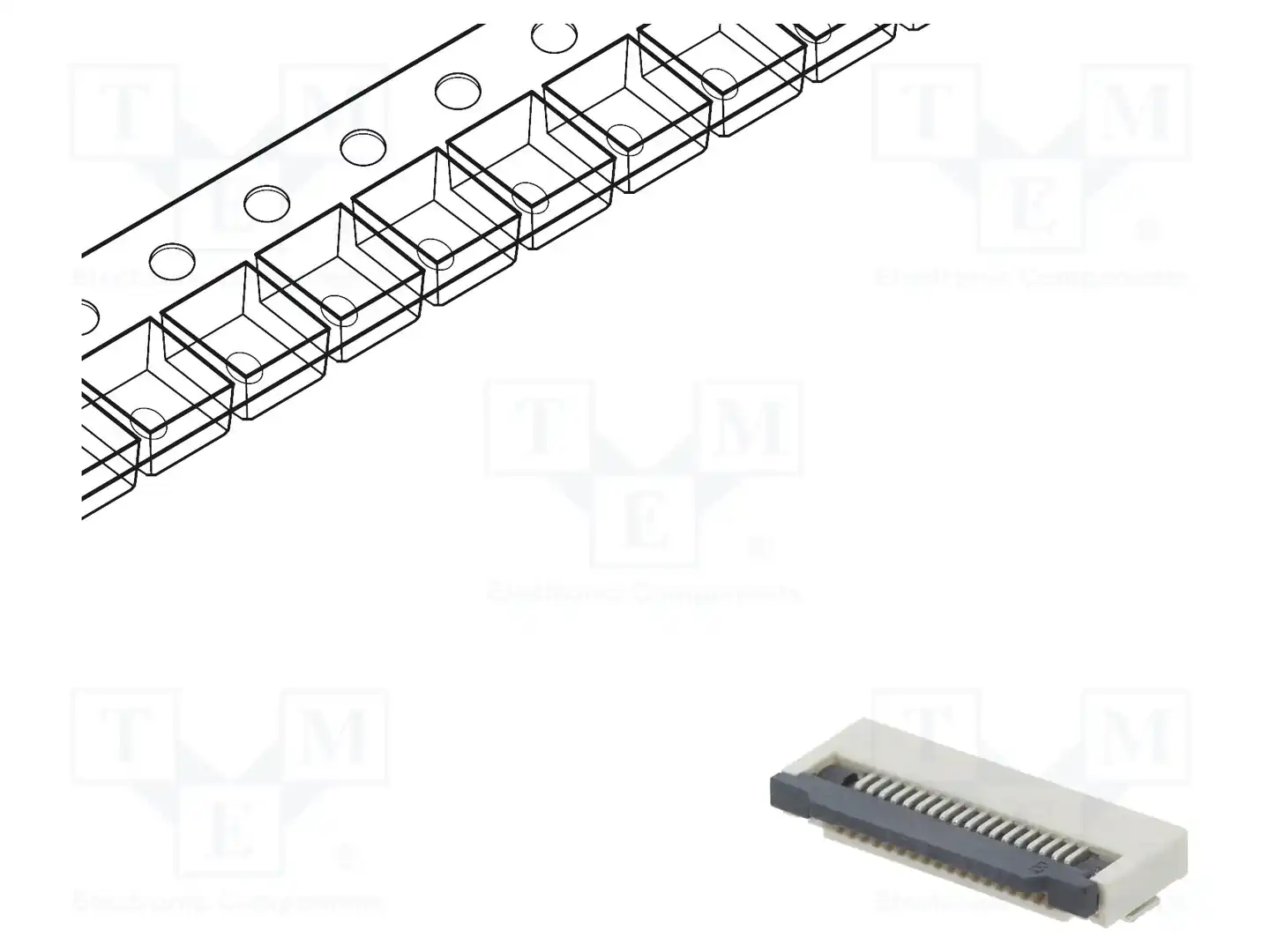 CONNFLY DS1020-11-18VBT1-R — Разъeмы FFC/FPC растр 0,5мм