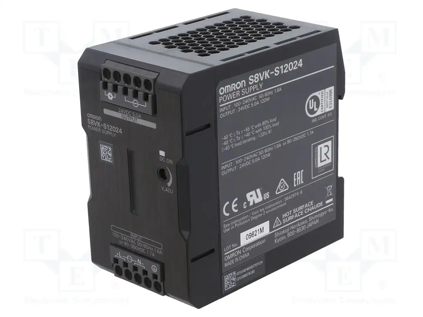 OMRON S8VK-S12024 — Блоки питания на DIN-рейку