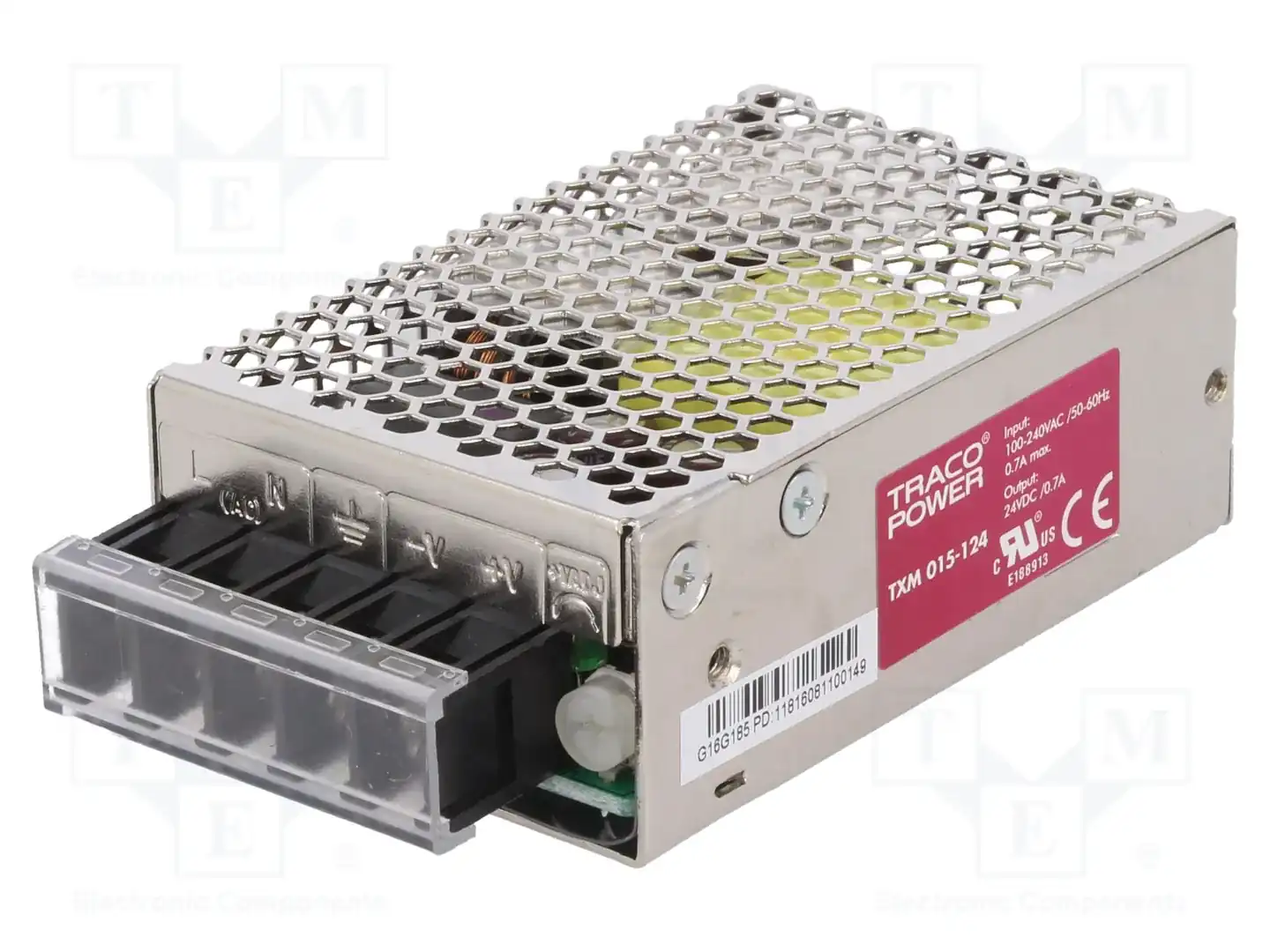 TRACO POWER TXM 015-124 — Блоки питания для встраивания