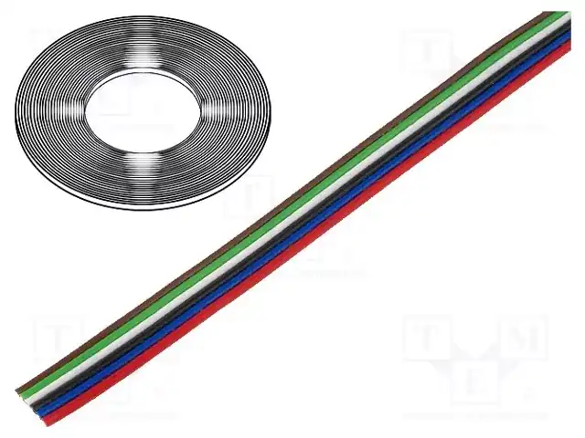 TECHNOKABEL 0240 007 — Провода ленточные многоцветные