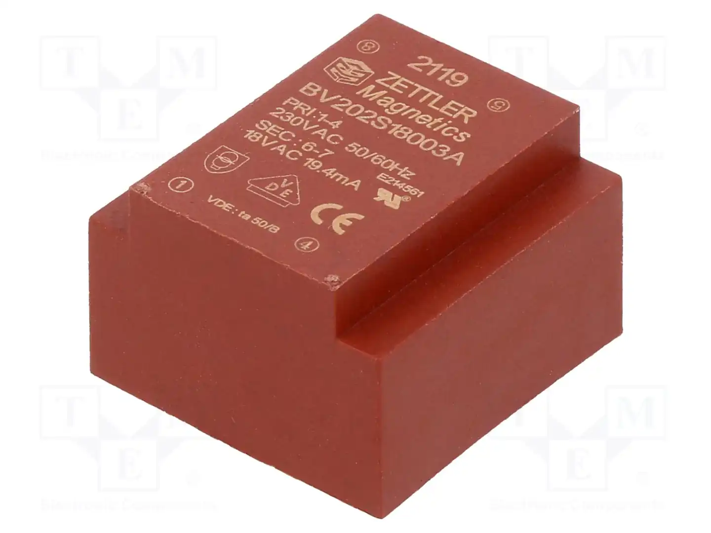 ZETTLER BV202S18003A — Трансформаторы PCB