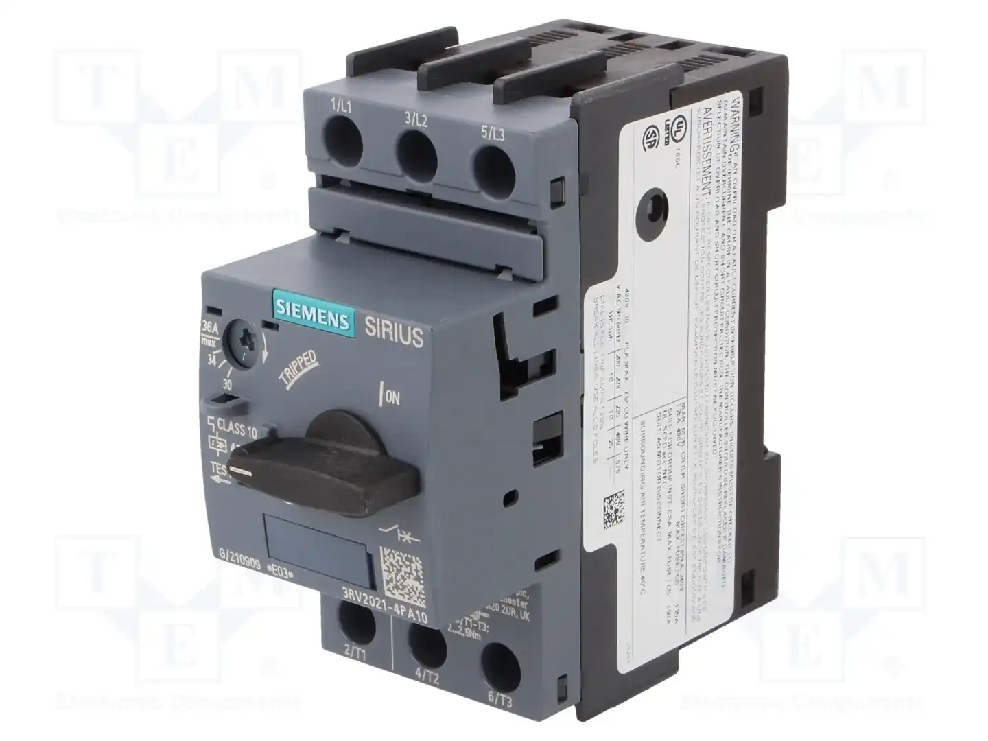 SIEMENS 3RV2021-4PA10 — Выключатели двигательные
