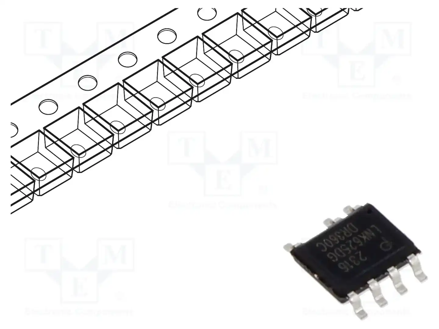 POWER INTEGRATIONS LNK625DG-TL — Регуляторы напряжения - микросхемы DC/DC
