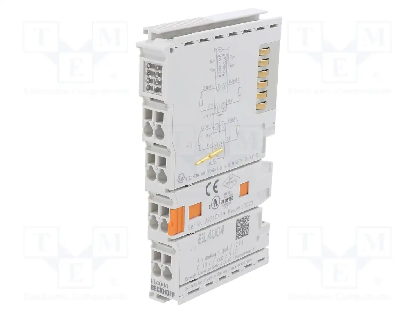 Beckhoff Automation EL4004 — Системы и модули ввода/вывода (I/O)