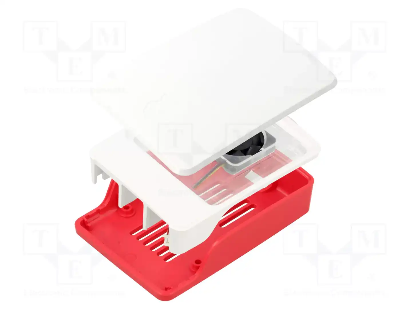 RASPBERRY PI RASPBERRY PI CASE FOR PI 5 RED/WHITE — аксессуары CASE FOR PI 5 RED/WHITE