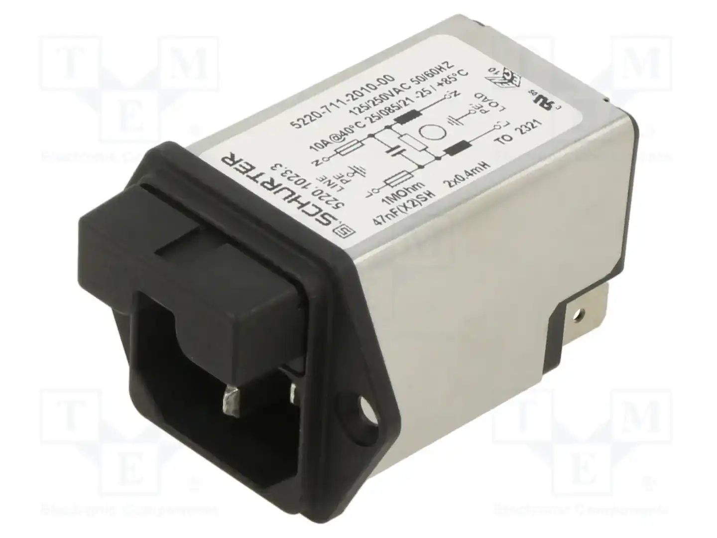 SCHURTER 5220.1023.3 — Разъемы IEC 60320