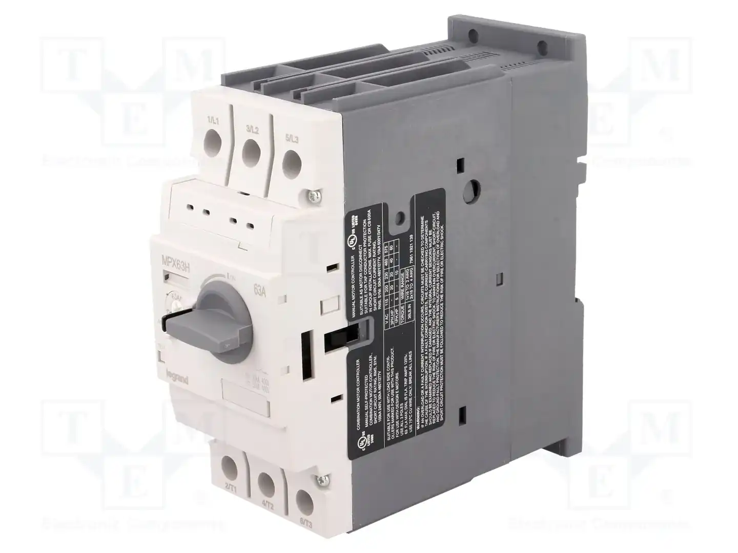 LEGRAND MPX3 63H 45-63A — Выключатели двигательные