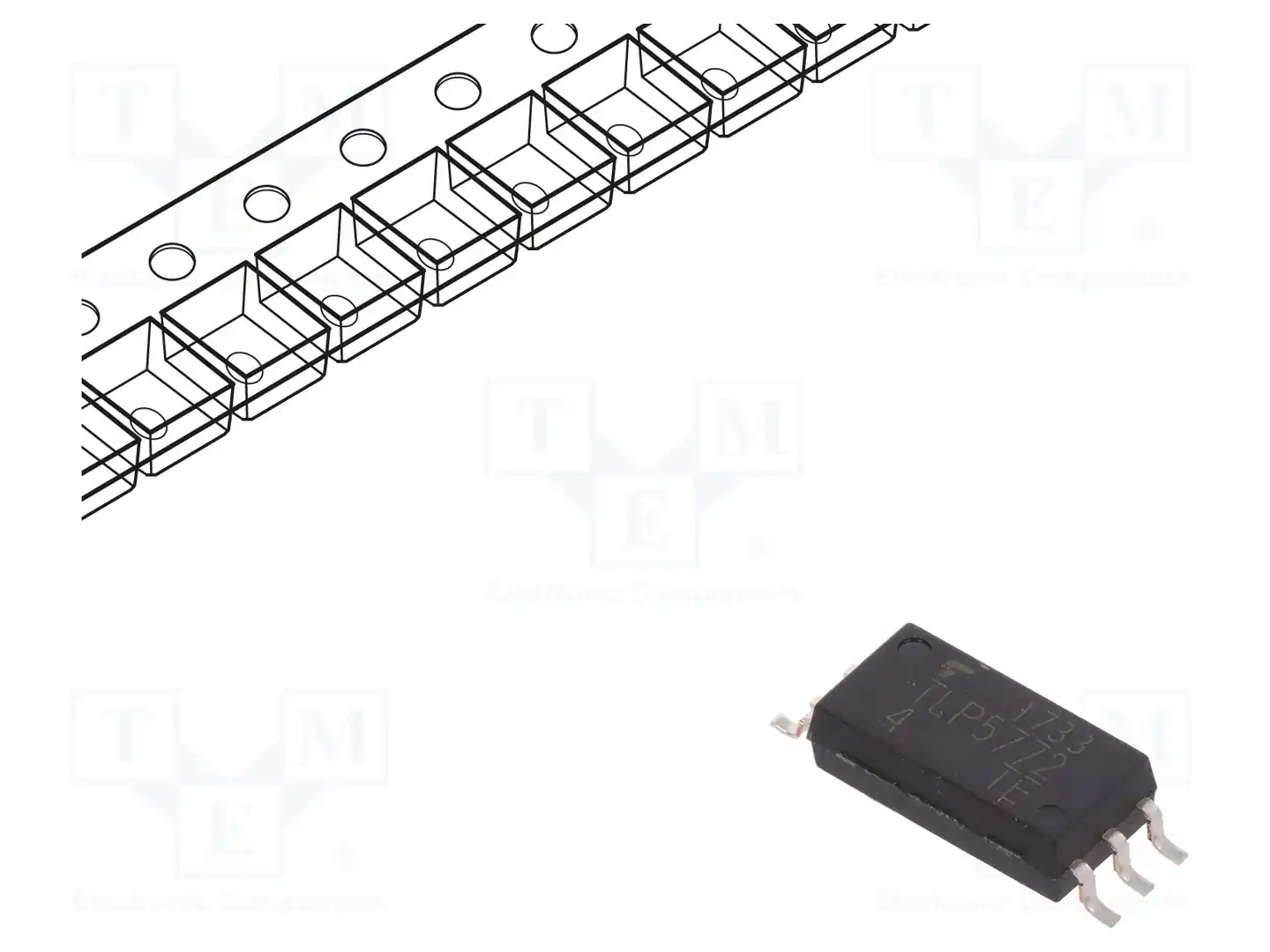 TOSHIBA TLP5772(D4-TP,E(T — Оптроны – цифровой выход