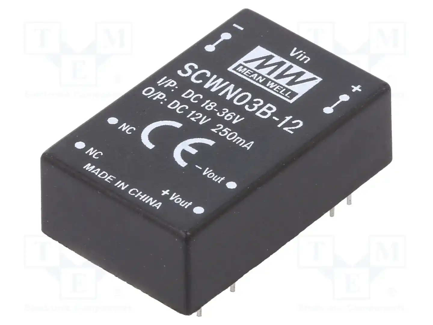 MEAN WELL SCWN03B-12 — Преобразователи DC/DC