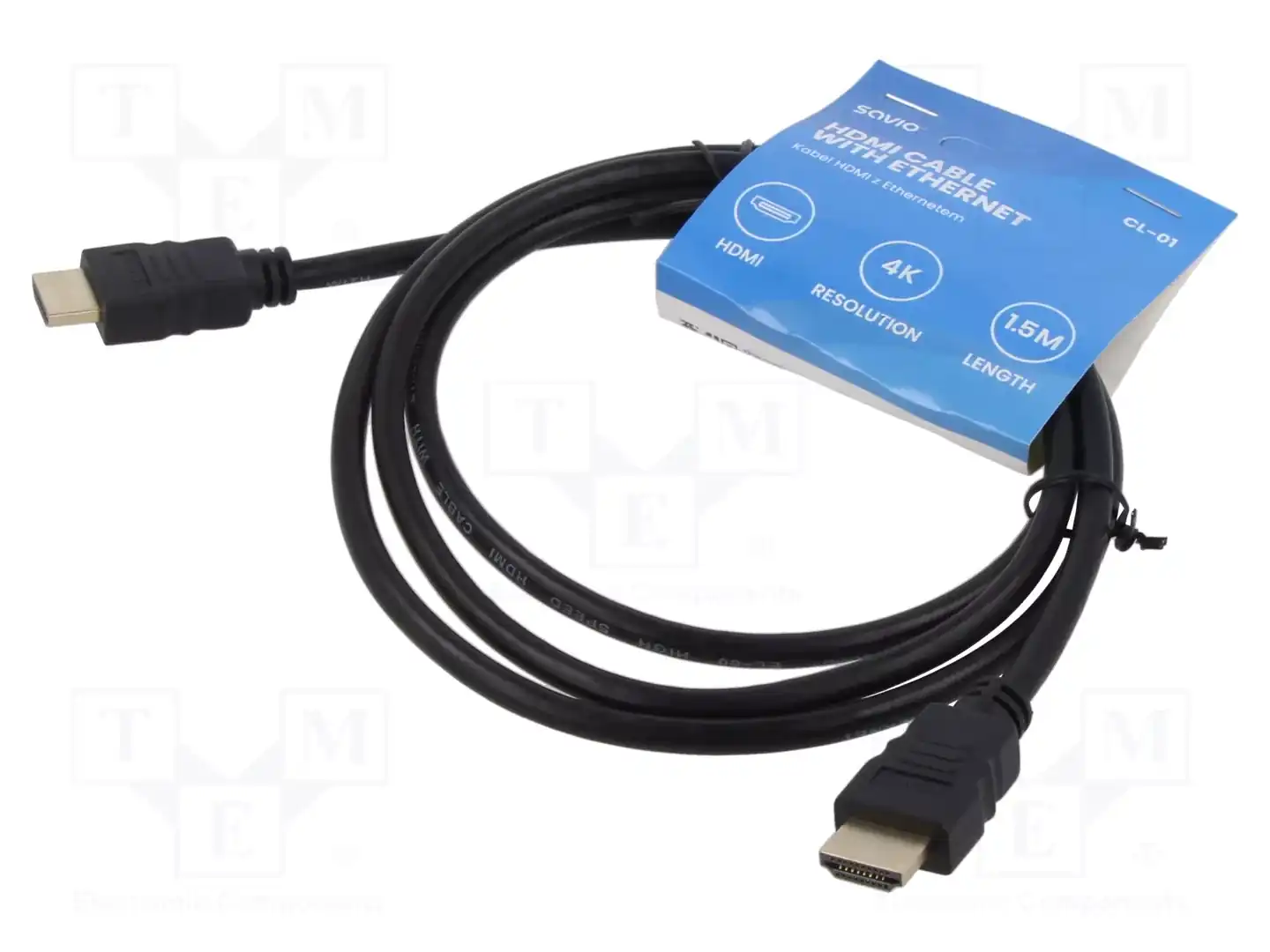SAVIO CL-01 — Кабели и адаптеры HDMI, DVI, DisplayPort