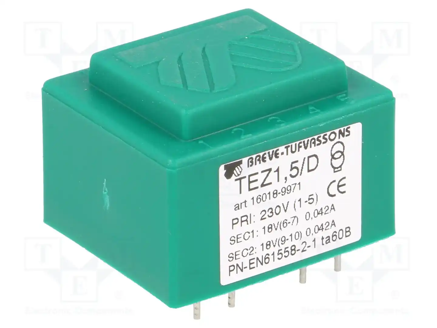 BREVE TUFVASSONS 16018-9971 — Трансформаторы PCB