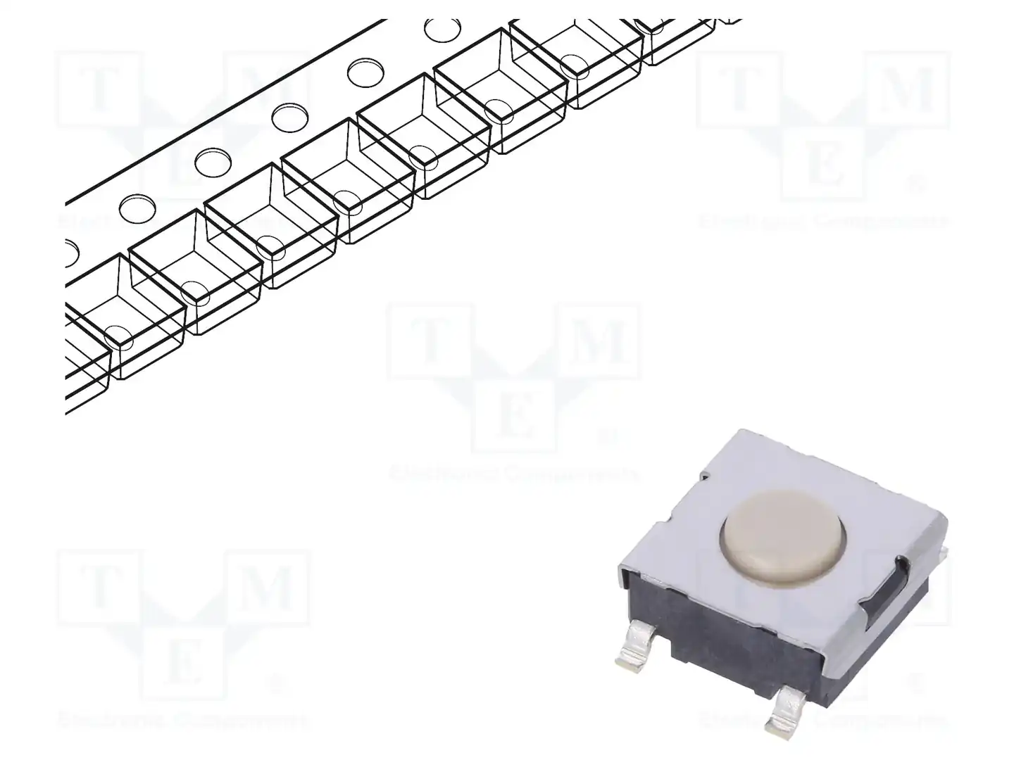 OMRON Electronic Components B3FS1002P — Микропереключатели TACT