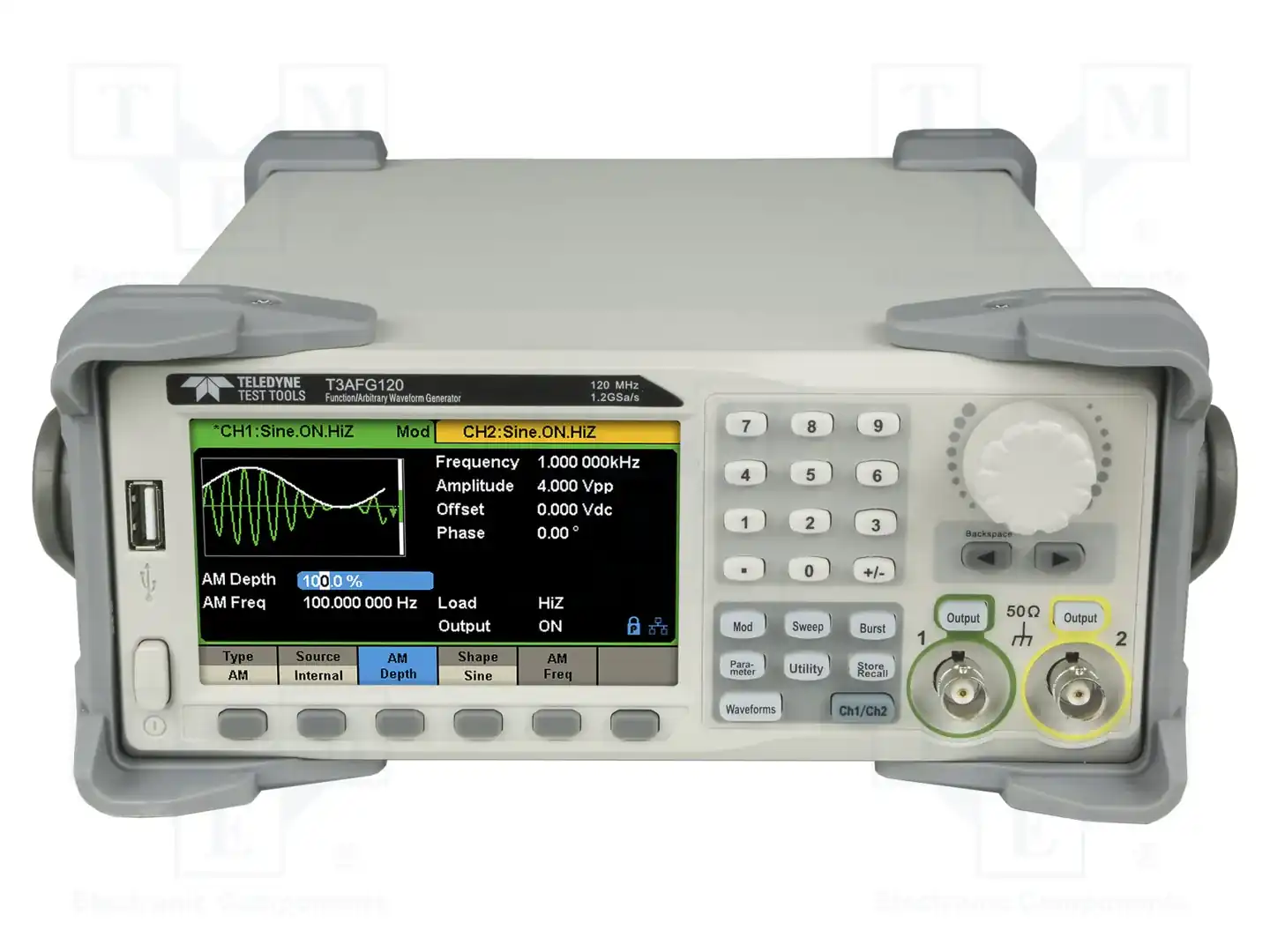 TELEDYNE LECROY T3AFG120 — Генераторы и измерители частоты