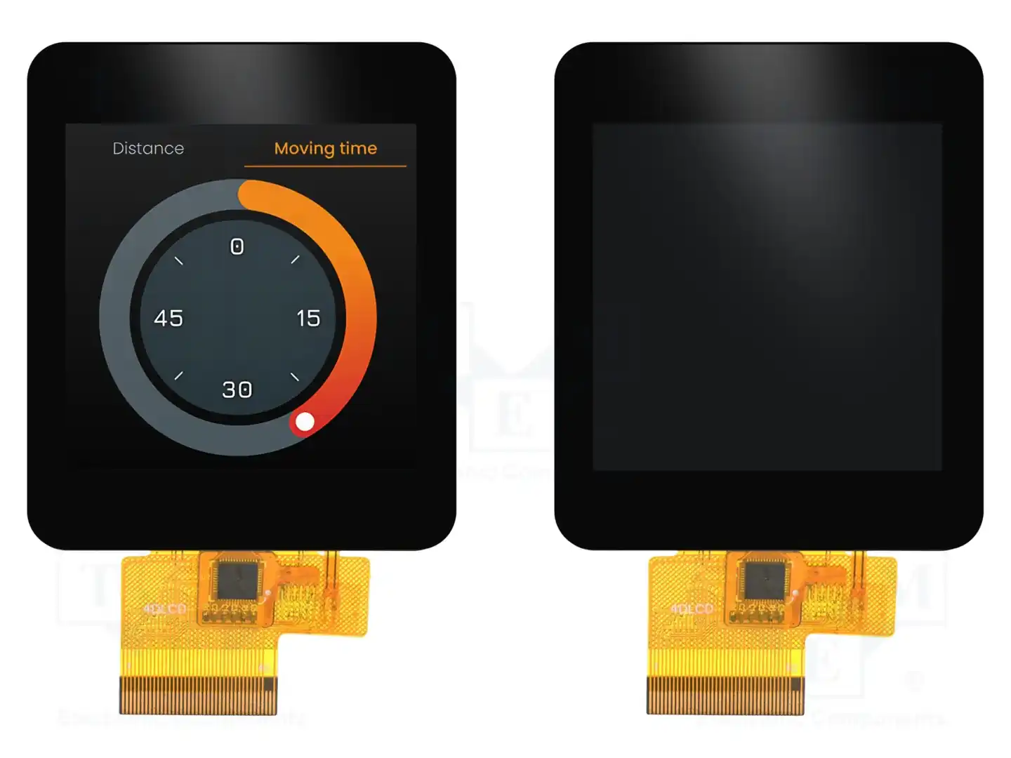 4D LCD 4DLCD-24-240-320-CT-CLB-165-M16/S — Дисплеи TFT