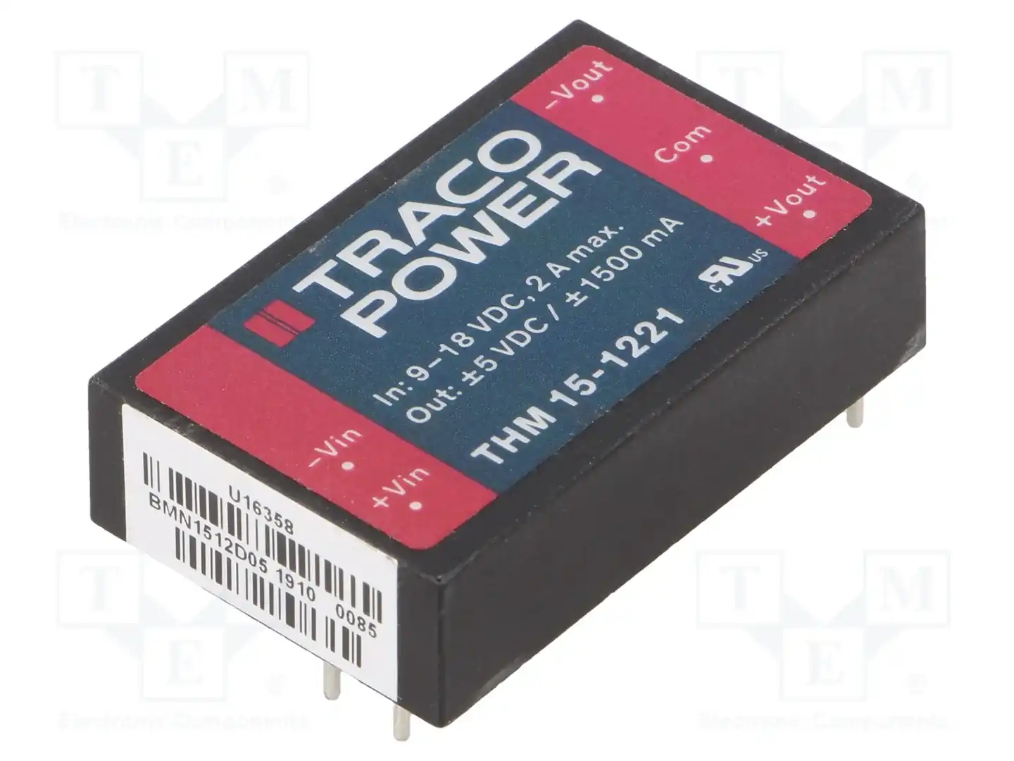TRACO POWER THM 15-1221 — Преобразователи DC/DC