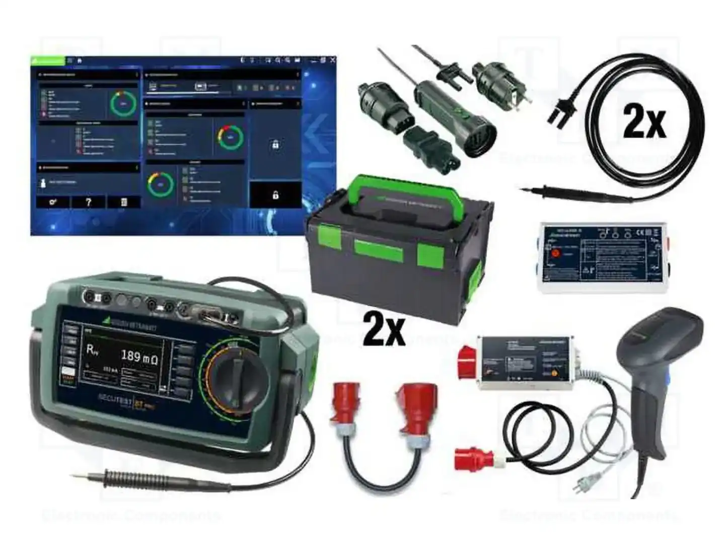 GOSSEN METRAWATT M708D — Измерители проводки многофункциональные