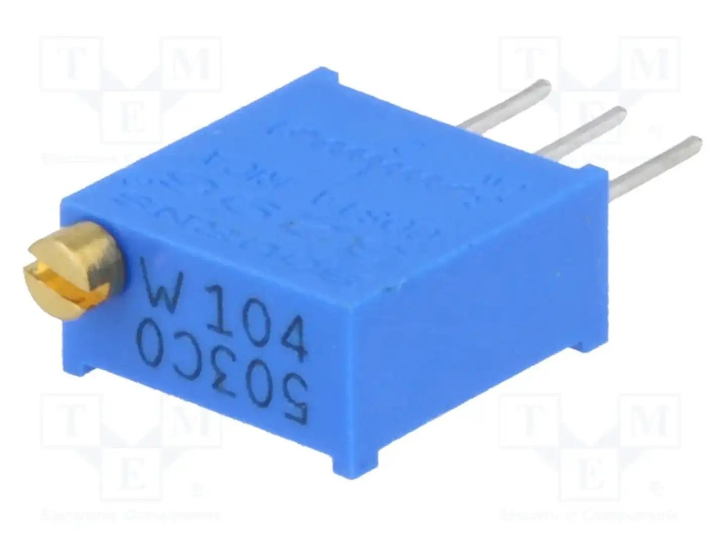 BOURNS 3296W-1-104LF — Потенциометры THT многооборотные 3/8 дм