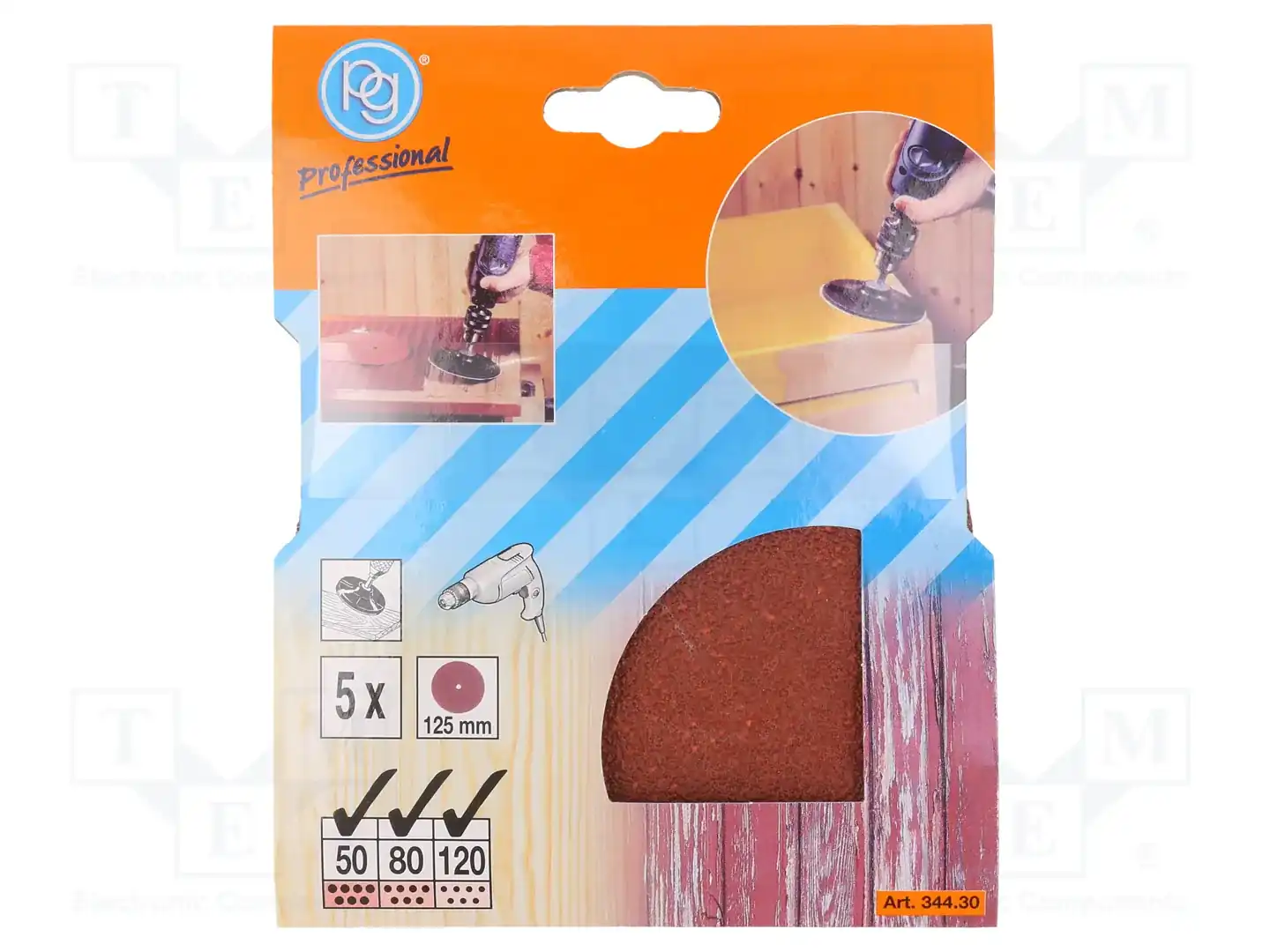 PG PROFESSIONAL 344.30 — Наждачные листы и диски