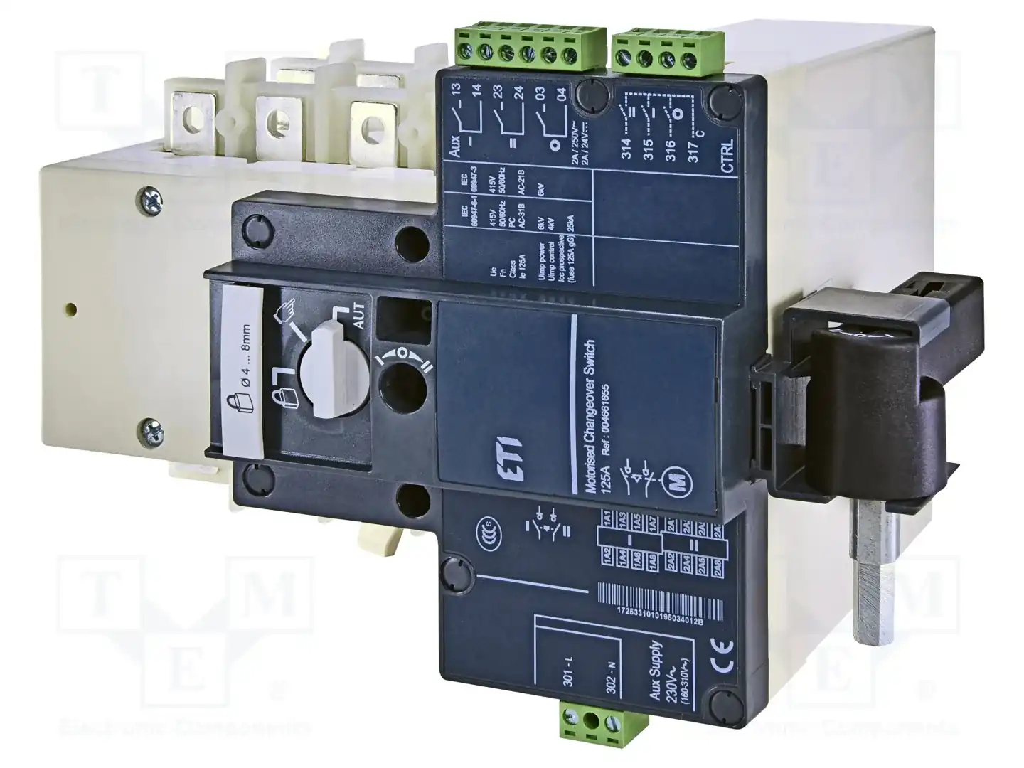 ETI POLAM MLBS 125 4P CO 230VAC — Разъединители
