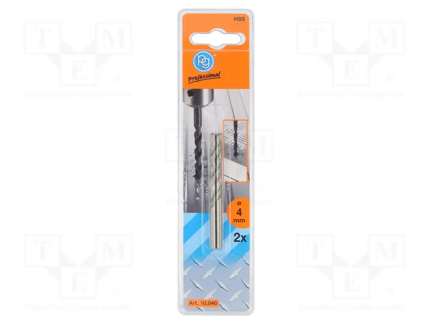 PG PROFESSIONAL 10.040 — Сверла по металлу