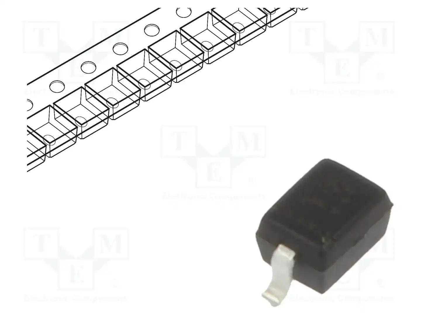DIODES INCORPORATED BAV19WS-7-F — Универсальные диоды SMD