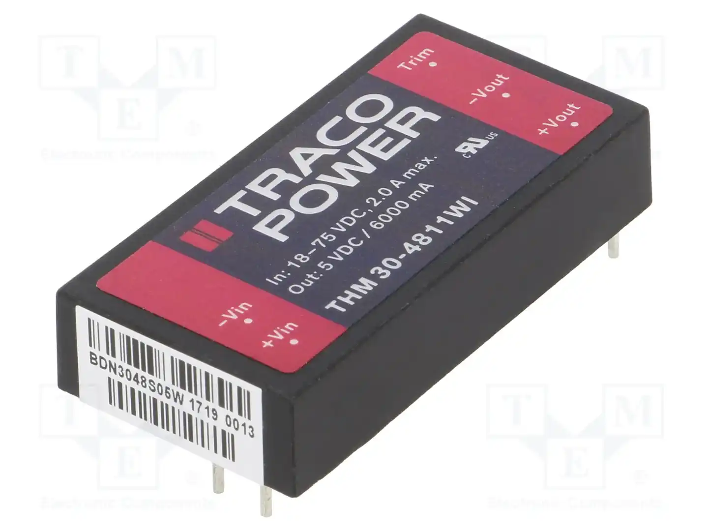 TRACO POWER THM 30-4811WI — Преобразователи DC/DC